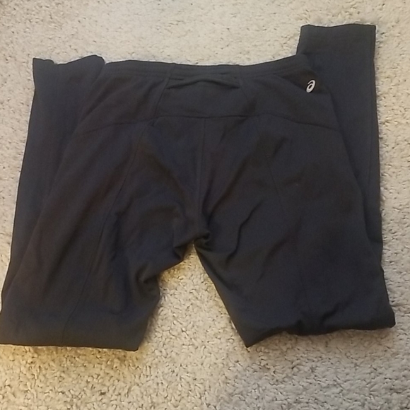 Asics Dark Gray Running Tights EUC Women's… - Picture 2 of 10